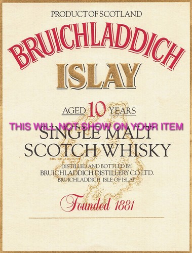 Bruichladdich islay years - islay, 10