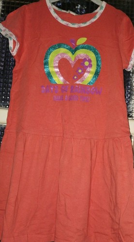 Girls dress 130cm orange - dress,130cm,,