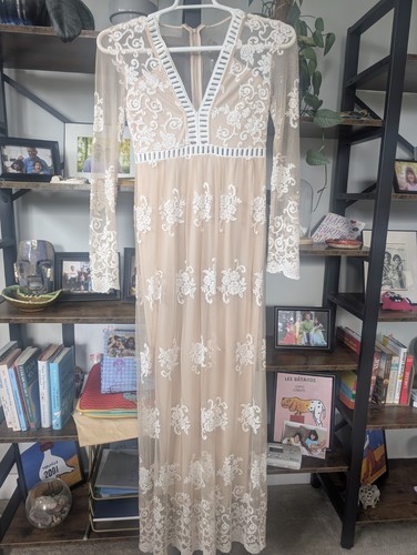 Maxi dress with - dress, details