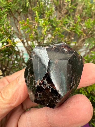 Garnet crystal polished - garnet,