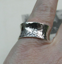 Ring Sterling Silver 925 Kit Heath  Band Size M   (R3RV)