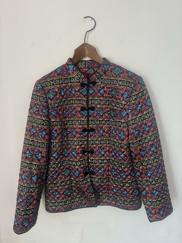 Quirky bold print metallic - quirky,
