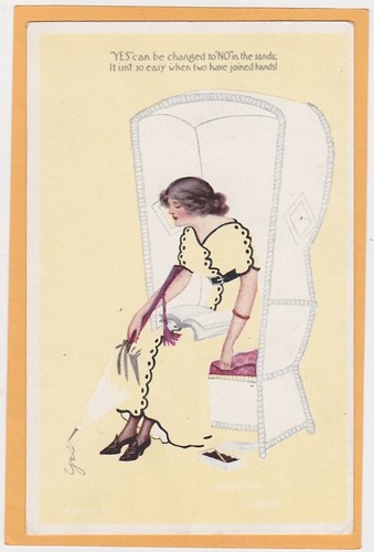 Gibson art postcard - gibson,