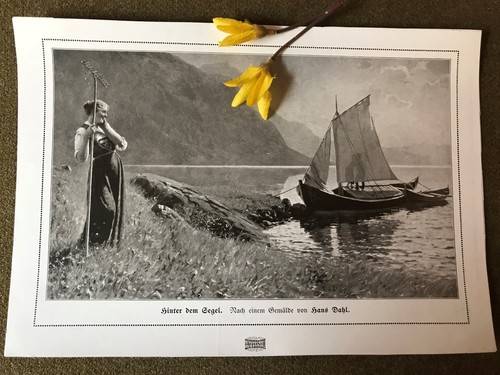 Behind the sail - the,