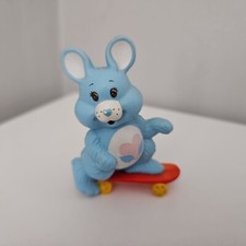 Vintage 1984 Care Bear Cousin Swift Heart Rabbit Small Figure Kenner