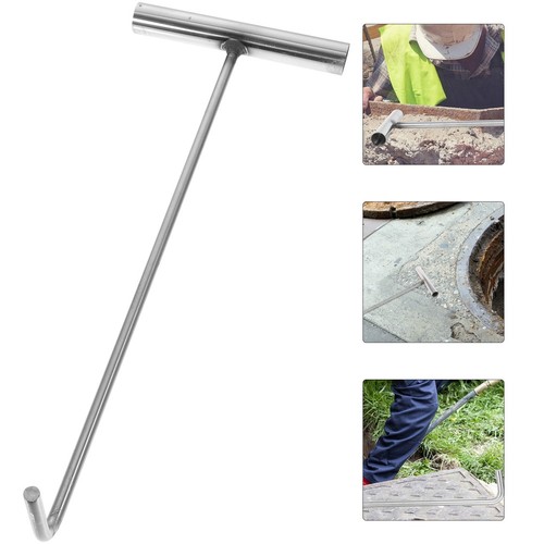 Manhole cover hook stainless - cover,