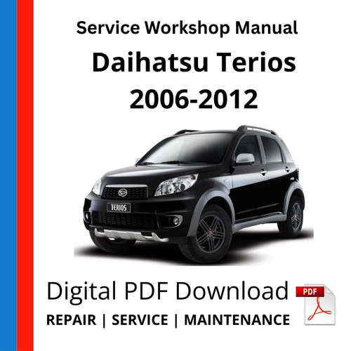 Daihatsu terios 2006 2012 - terios, 2006-2012