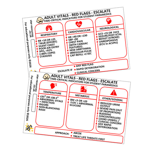 Student paramedic red - student,