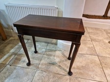 ANTIQUE FOLDING CARD TABLE