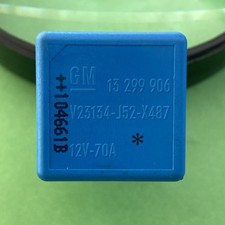 GM TYCO BLUE 4 BLADE 12V 70A RELAY GM 13 299 906 / V23134-J52-X487