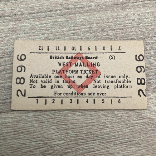 Platform ticket - platform.,