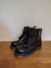 Dr Martens Made In England 2220 Steel Toe Cap Safety Boots Industrial Like 7b10
