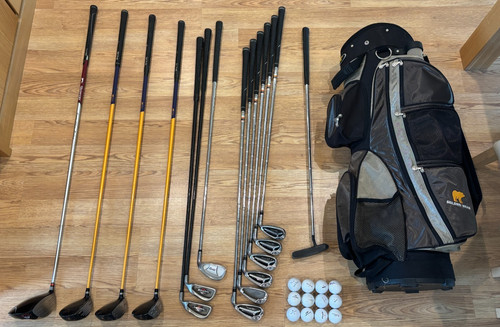 Mens full golf - rh, clubs
