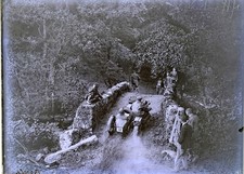 Vintage Glass Negative