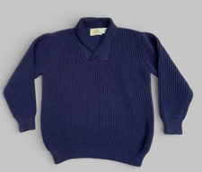 Aran Sweater Market navy blue