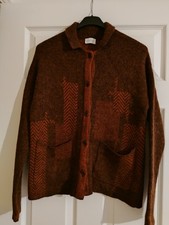 Poetry Cardigan Size 8-10, Wool, Great Quality, Button Up Front, Pockets