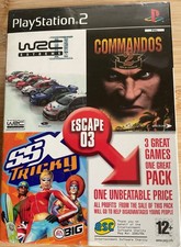PS2 Commandos 2/SSX Tricky/WRC