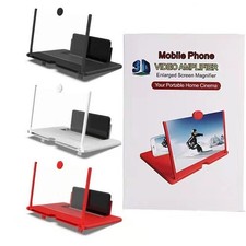 10/12inch Mobile Phone Screen Magnifier 3D HD Video Amplifier Stand New Model