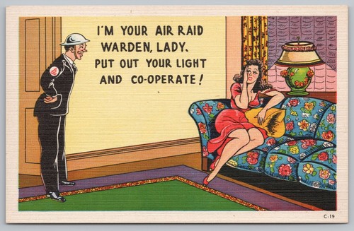 Wwii air raid warden - air,