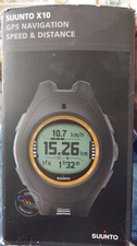 Suunto X10 Military GPS Watch. See photos for condition and accessories 
