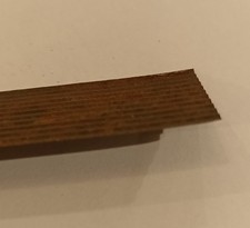 Pack of 10 Corrugated Iron Sheets Traditional Style Model Making. Building/shed