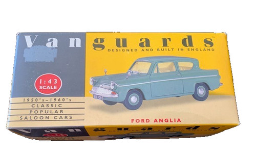 Vanguards ford anglia yellow - ,