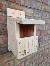 Premium wooden Larch BIRD BOX