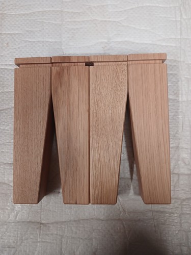 Furniture legs solid oak 17cm - furniture,
