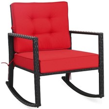 Costway Outdoor Wicker Rocking