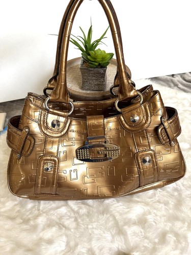 Guess metallic gold embossed - metallic,