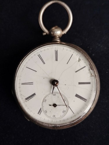 Antique silver cased - antique, pocket