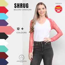 Ladies Long Sleeve Floral Lace