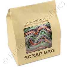 Moda Fabric Scrap Bags are 1/2