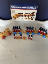 Vintage Pull Along Wooden