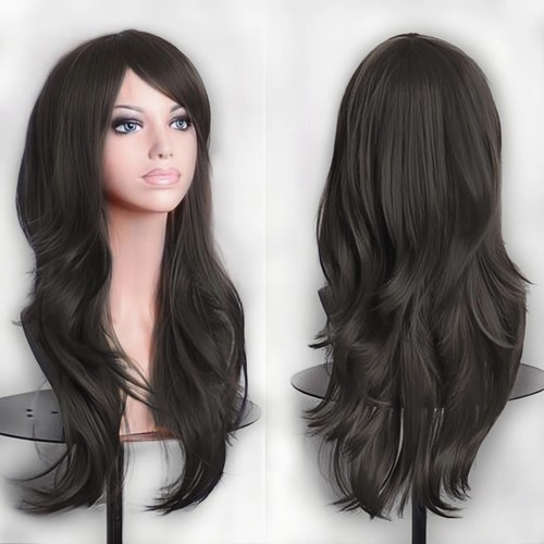 Women long hair wig straight - women,