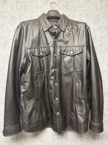 Harley davidson leather shirt - leather,