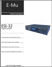 Esi digital sampler - esi-32,