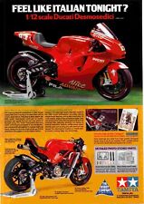 PPOT47 TAMIYA MODEL ADVERT 11X8 1/12 SCALE DUCATI DESMOSEDICI MOTORCYCLE