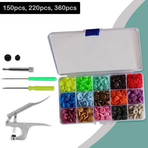 360pcs press studs - 360pcs,