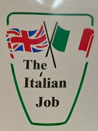 The italian job car vespa - italian,