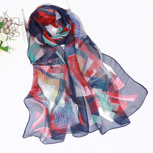 Women large long - long, silk