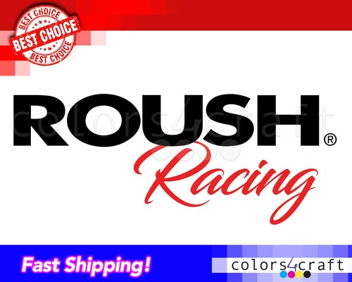 Two roush racing stickers - 2x,