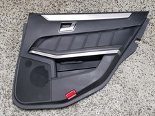 MERCEDES W212 E CLASS SALOON OS DRIVERS RIGHT REAR DOOR CARD PANEL 09-12