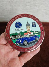 VINTAGE ENAMEL RADIATOR CAR