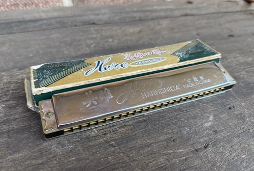Vintage chinese hero harmonica - chinese,