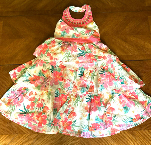 Monsoon girl tropical dress - girl,