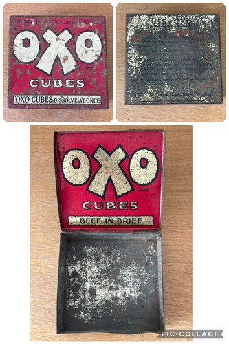 Vintage mid century oxo cubes - vintage,