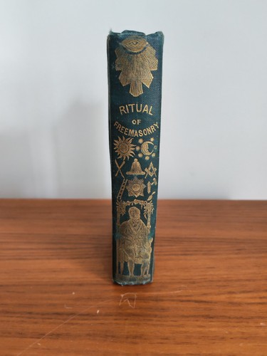 Rare 1878 masonic book - masonic, +