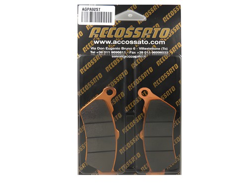Rear recessed brake pads - rear,