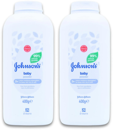 Johnson baby powder 400g - johnson's, 2
